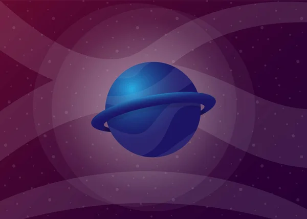 Планета Космос Космос Векторні Ілюстрації — стоковий вектор
