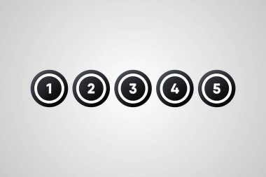 Bingo Topları Vektör İllüstrasyonu