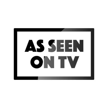 Tv Simge Vektör İllüstrasyonunda Görüldüğü Gibi