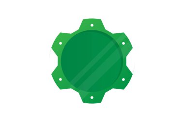 Kumarhane Poker Fişleri Vektör Resmini Ayarladı