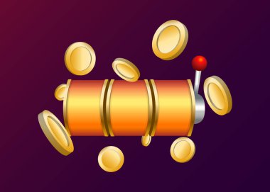 Slot Makinesi ve Bozukluklar 3d Hazırlama