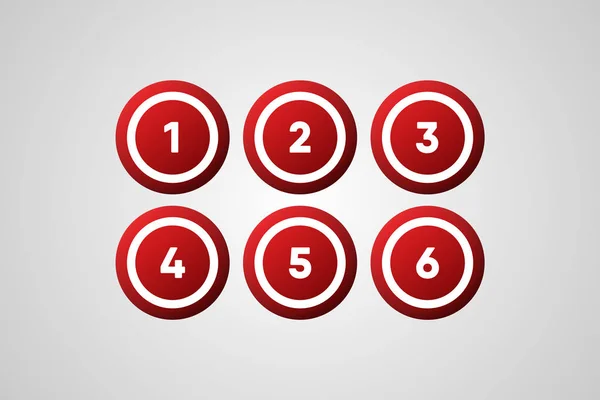 Bingo Topları Vektör İllüstrasyonu