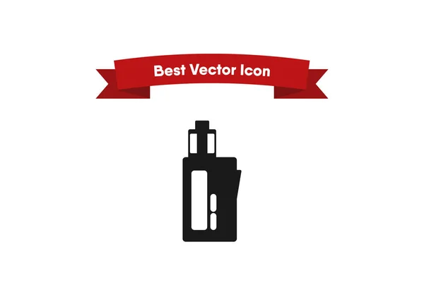 Vape Icon Cigarette Symbol Device Quit Smoking Juice Illustration Vectorielle — Image vectorielle