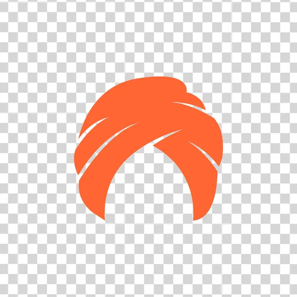 Turban Symbol Symbol Vektor Illustration — Stockvektor