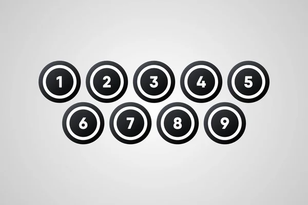 Bingo Balls Vector — стоковый вектор