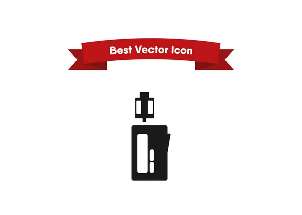 Vape Icon Cigarette Symbol Device Quit Smoking Juice Illustration Vectorielle — Image vectorielle