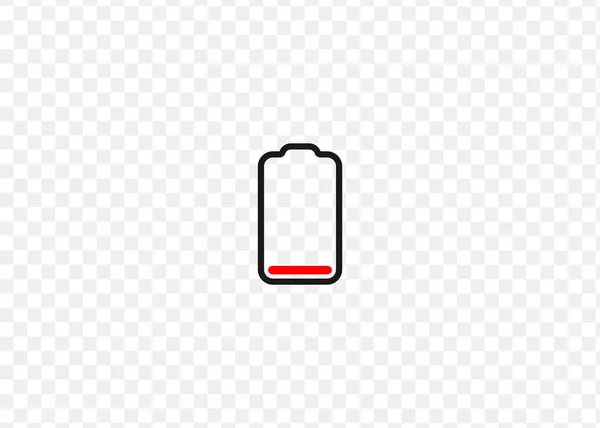 电池充电范围矢量示意图 — 图库矢量图片