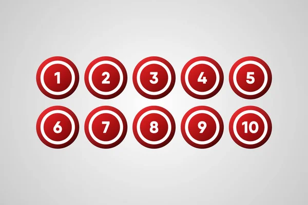 Bingo Topları Vektör İllüstrasyonu