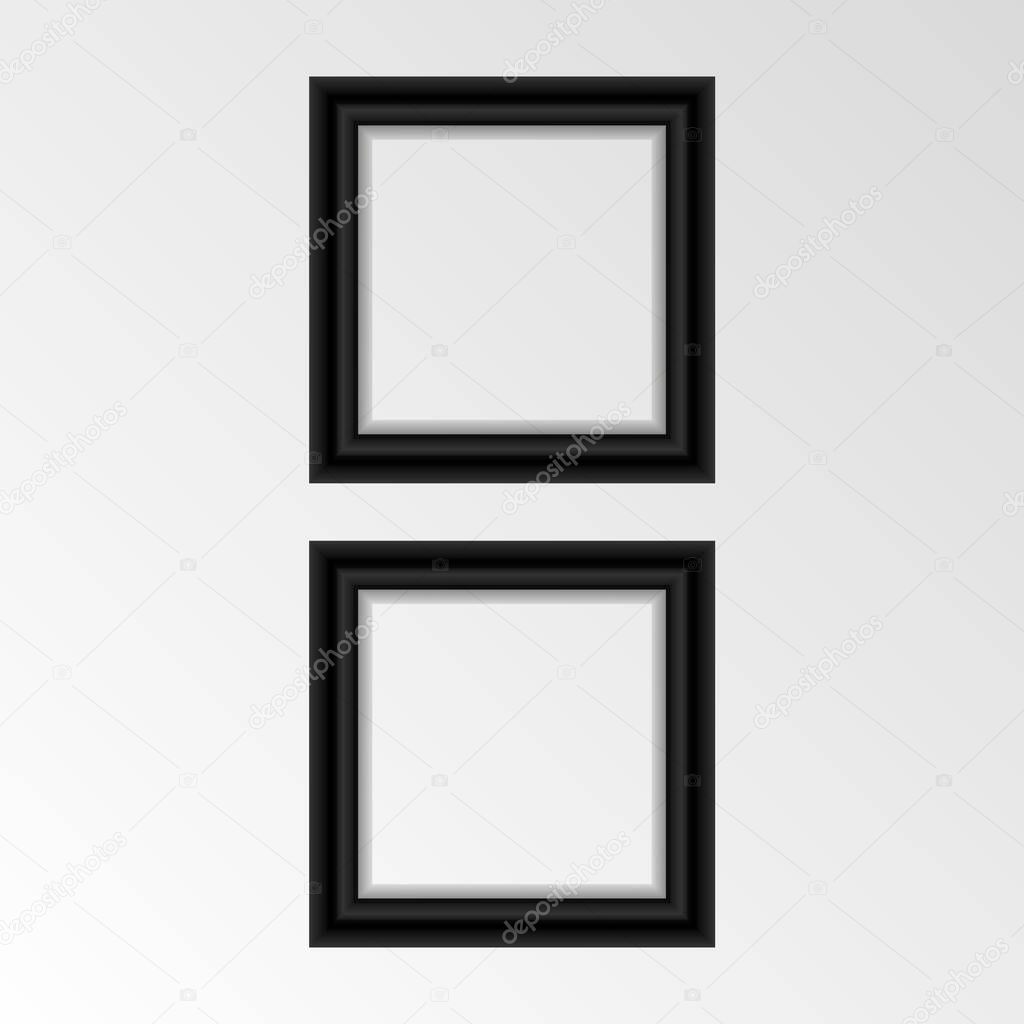 empty frames vector illustration 