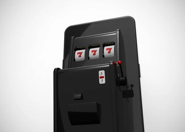 Slot Machine Render — 스톡 사진