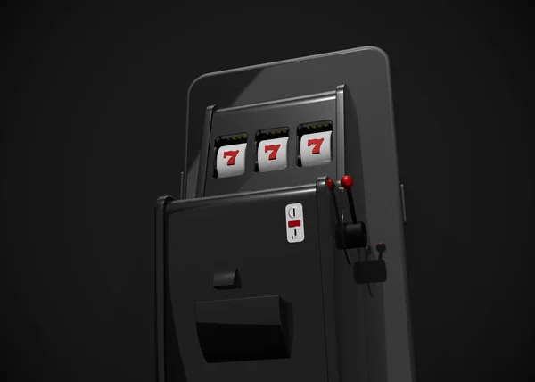 Slot Makinesi Hazırlama — Stok fotoğraf