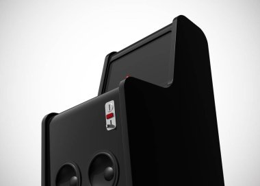 Oyun Makinesi Retro Oyun Biçimi Joystick ve Düğmeler 3d Render