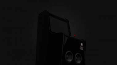 Oyun Makinesi Retro Oyun Biçimi Joystick ve 3d Render 4k