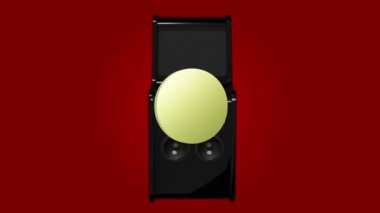 Oyun Makinesi Retro Oyun Biçimi Joystick ve 3d Render 4k
