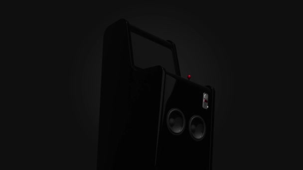 Style de jeu rétro de machine d'arcade avec le joystick et les boutons 3D Render 4K 