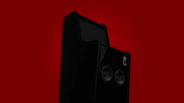 Style de jeu rétro de machine d'arcade avec le joystick et les boutons 3D Render 4K 