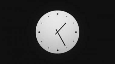 Saat Sayımı 24 Saat Hızla Hızlanan 4K HD