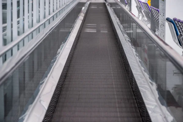 Angle of escalator / Escalator — Stock Photo, Image