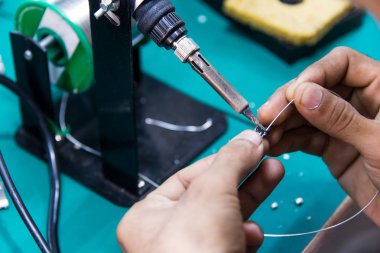 çalışma kablo lehimleme 