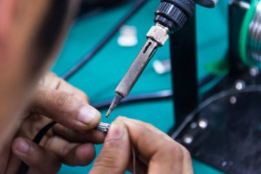 çalışma kablo lehimleme 