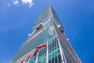 Bir dönüm noktası gökdelen Taipei, Tayvan Taipei Dünya Finans merkezidir. Binayı resmen dünyanın 2004 2010 yılına kadar en yüksek olarak sınıflandırıldı.