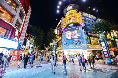 Ximending bir mahalle ve alışveriş bölgesi Wanhua District Taipei, Tayvan olduğunu. Tayvan ilk yaya bölgesinde yapıldı.