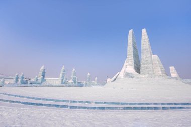 Harbin Uluslararası Buz ve kar Heykel Festivali Harbin, Çin için bir yıllık kış festivali var. Dünyanın en büyük buz ve kar Festivali olduğunu.