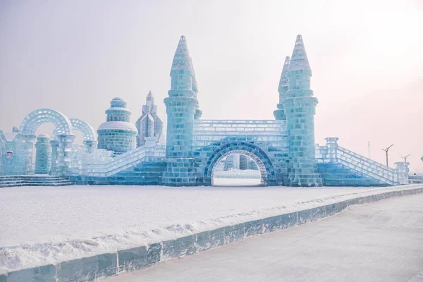 Harbin International Ice and Snow Sculpture Festival is an annual winter festival in Harbin, China. It is the world largest ice and snow festival.