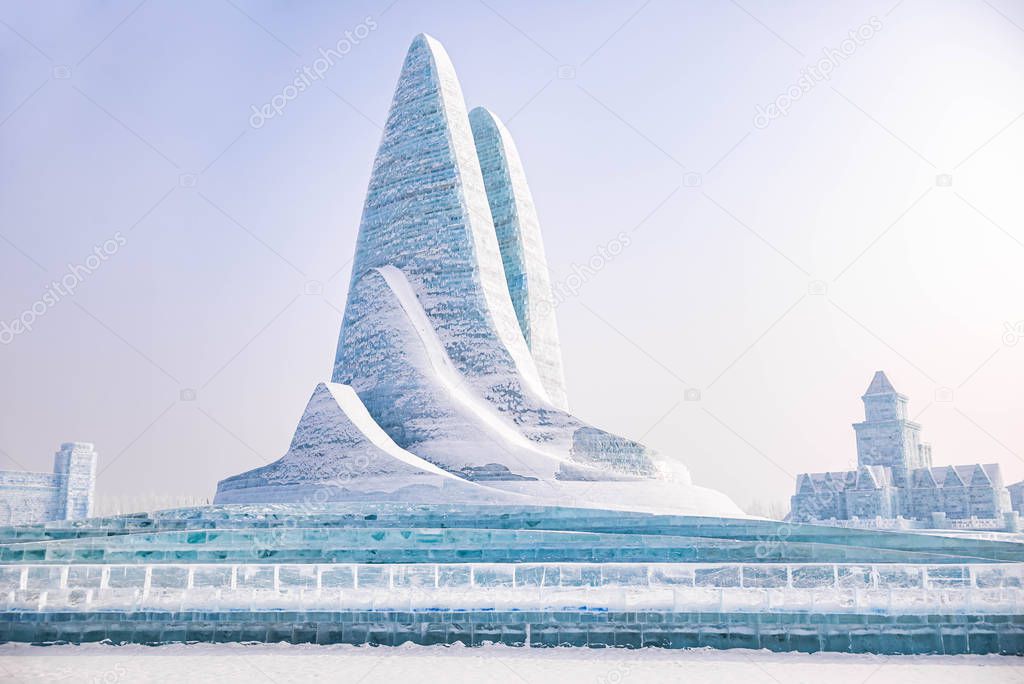 Harbin International Ice and Snow Sculpture Festival is an annual winter festival in Harbin, China. It is the world largest ice and snow festival.