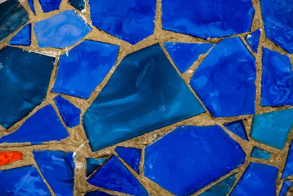 Mavi elementlerin mozaiği