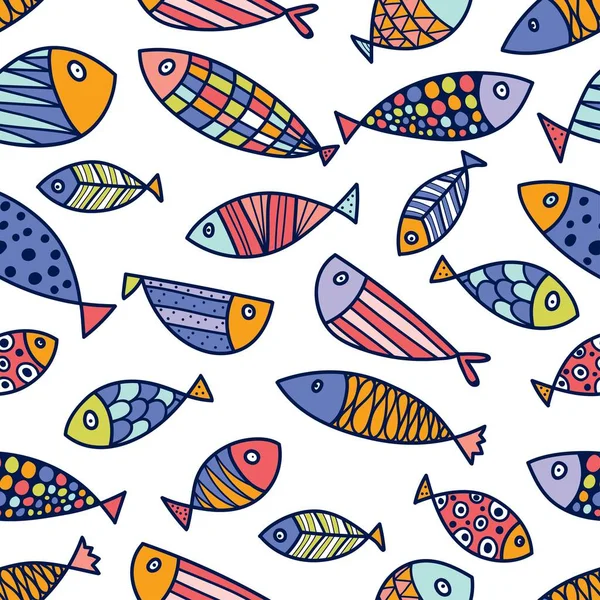 Silhouette de poisson plat — Image vectorielle