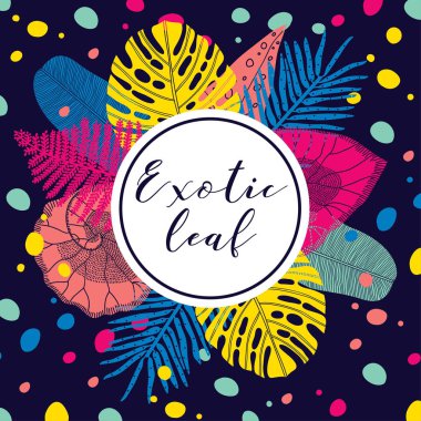 yaprakları ile Seamless Modeli 