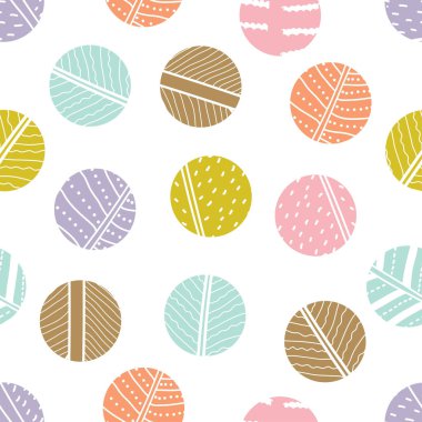 Botanik motifi daireler 