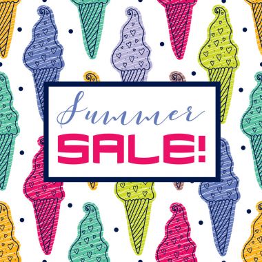 Dondurma beyaz arkaplanda