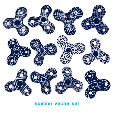 spinner oyuncaklar ile Seamless Modeli