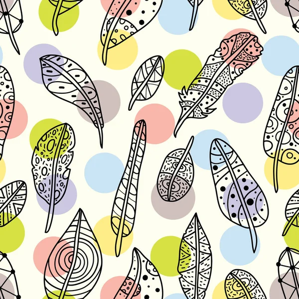 Yapraklı kusursuz desen