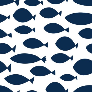 Balıklarla kusursuz desen