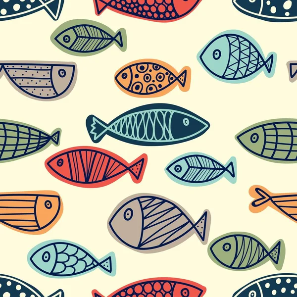 Balıklarla kusursuz desen