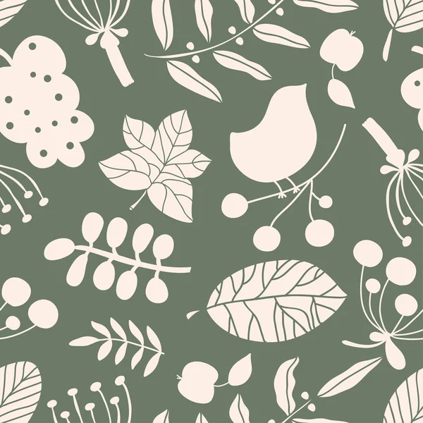 Floral seamless pattern — Stock Vector