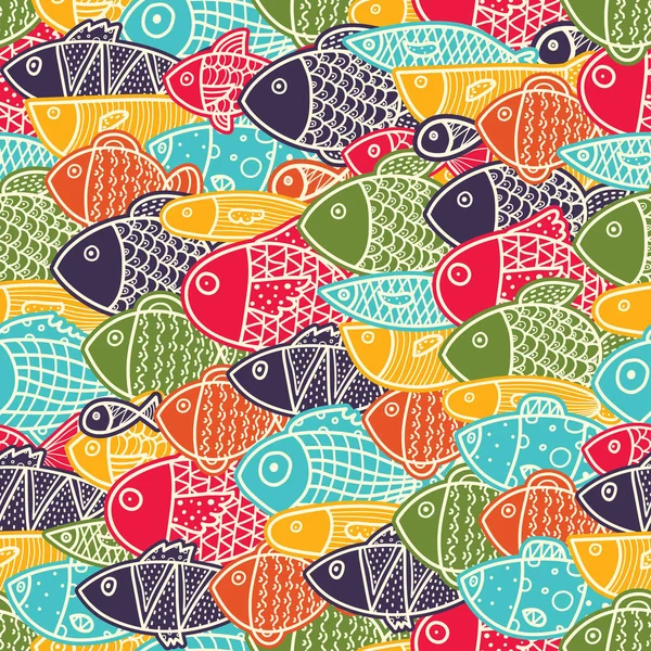 fish seamless pattern 