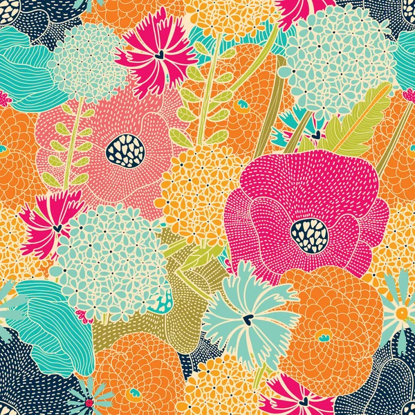 Bahçe rüyalar. Seamless modeli.