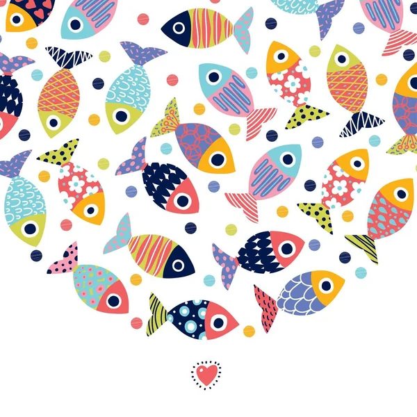 Fish pattern Stock Vector Image by ©redcollegiya 23071988