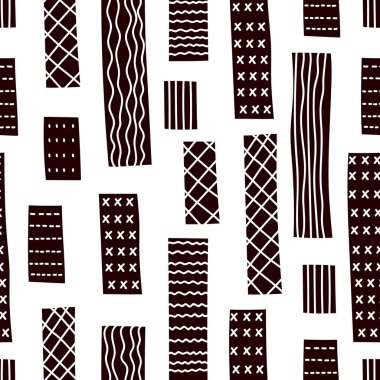 Geometrik soyut çizgiler vektör çizimi 