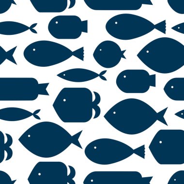 Şirin balık. Çocuk geçmişi. Kusursuz desen.