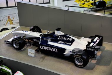 MUNICH, GERMANY - January 20 2020: German Technical Museum is world's largest museum for science and technology with many different technical fields, one of which are collection of classic car.