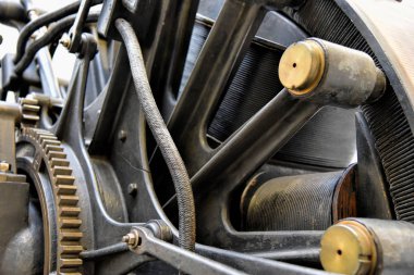 MUNICH, GERMANY - January 20 2020: German Technical Museum is world's largest museum for science and technology with many different technical fields, one of which are collection of classic car.