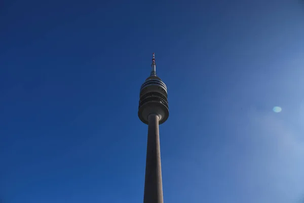 Munich Alemania Enero 2020 Torre Olímpica Múnich Tiene Una Altura —  Fotos de Stock