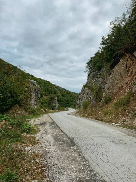 Landschapsfotografie Van Bergwandelen — Stockfoto