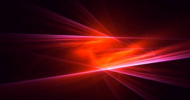 Fraktal 3D görüntüleme soyut ve parlak arkaplan