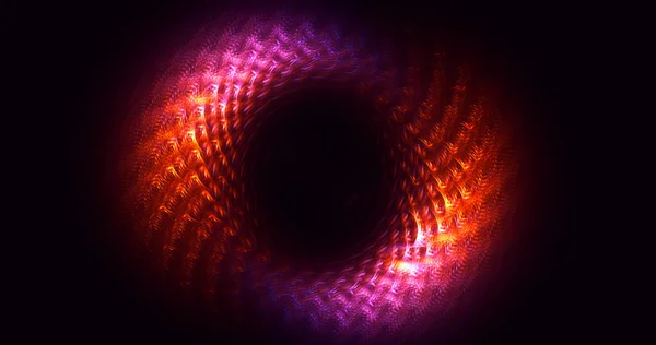 Soyut Renkli Fraktal Işık Arkaplanı Oluşturma — Stok fotoğraf